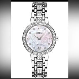 Women’s silver watch Seiko Sup359